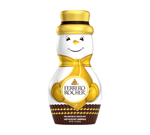 Holiday Specialties Ferrero RocherÂ® Snowman - 3.1oz(90g)