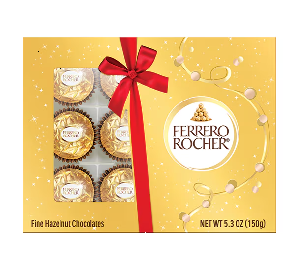 Holiday Specialties Ferrero RocherÂ® 12 Piece Holiday Gift Box - 5.3oz(150g)