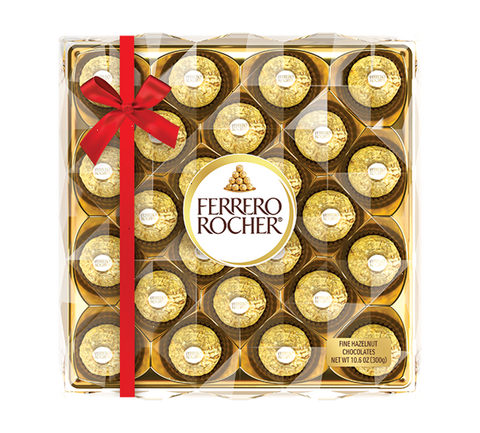Holiday Specialties Ferrero RocherÂ® 24 Piece Holiday Gift Box - 10.6oz(300g)