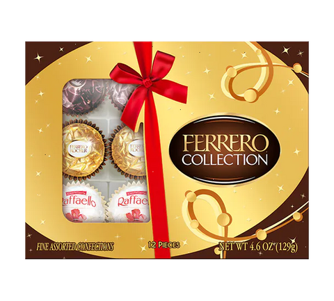 Holiday Specialties Ferrero Collection 12 Piece Holiday Gift Box - 4.6oz(129g)