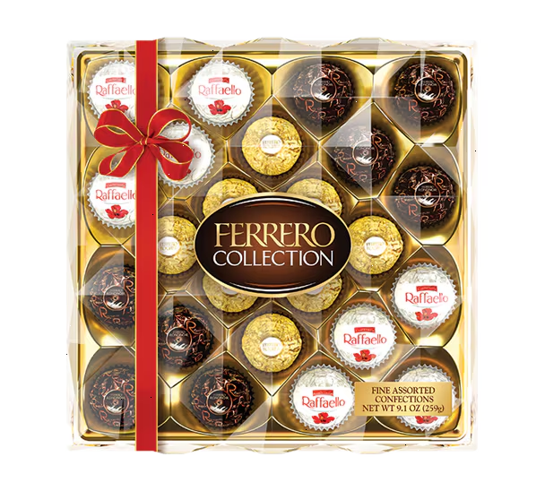 Holiday Specialties Ferrero Collection 24 Piece Holiday Gift Box - 9.1oz(259g)