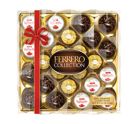 Holiday Specialties Ferrero Collection 24 Piece Holiday Gift Box - 9.1oz(259g)