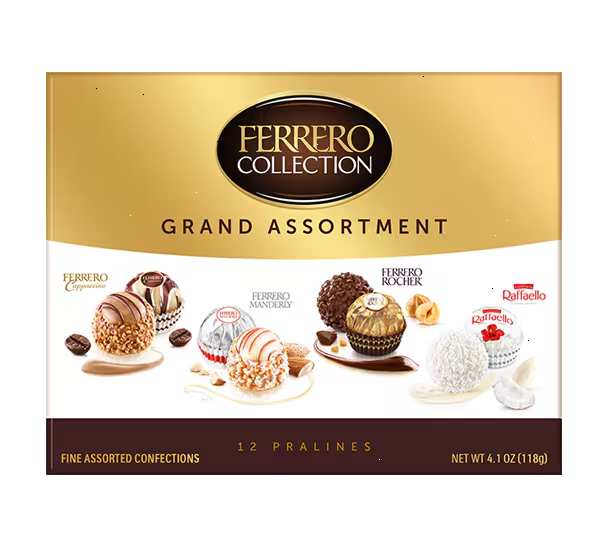Holiday Specialties Ferrero Collection Grand Assortment 12 Piece Gift Box - 4.1oz(118g)