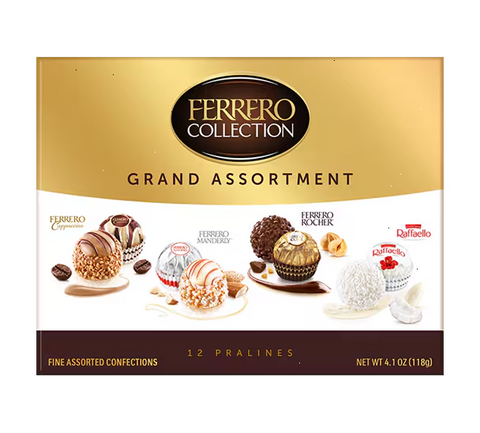 Holiday Specialties Ferrero Collection Grand Assortment 12 Piece Gift Box - 4.1oz(118g)
