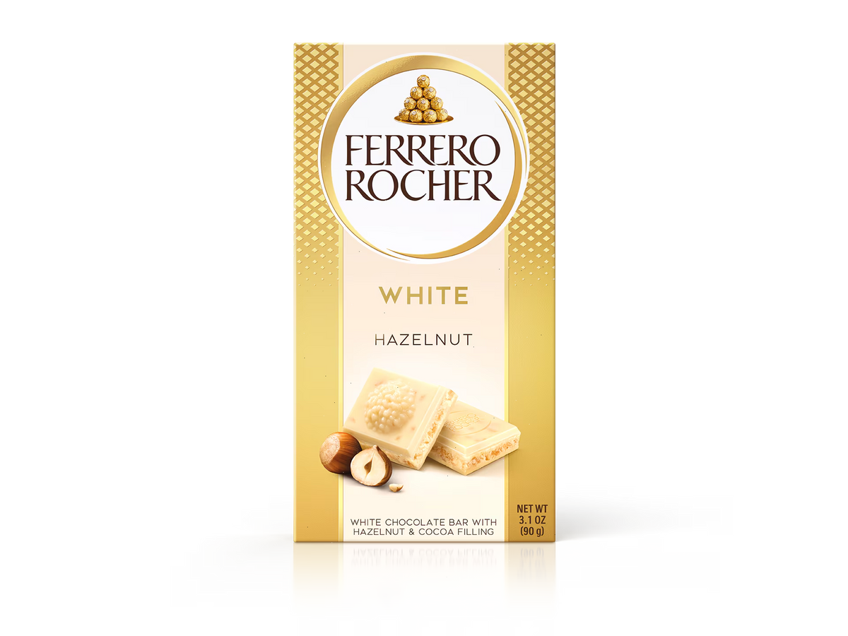Chocolate Bars WHITE CHOCOLATE BAR - 3.1oz(90g)