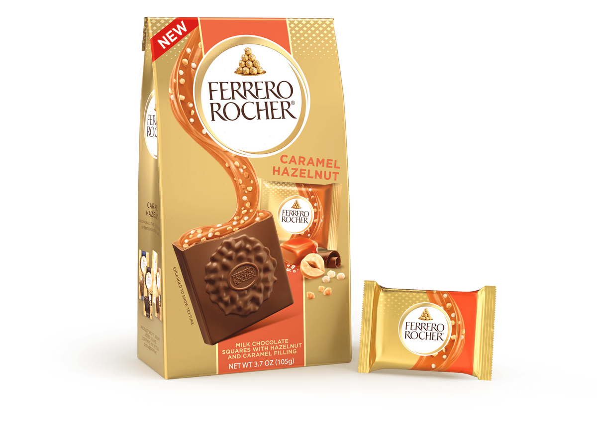 Chocolate Squares Caramel Hazelnut chocolate squares - 3.7oz