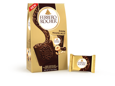 Chocolate Squares Dark Hazelnut chocolate squares - 3.7oz