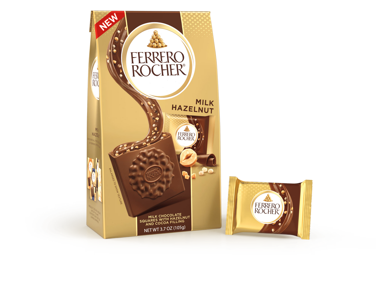 Chocolate Squares Milk Hazelnut chocolate squares - 3.7oz